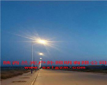 市電路燈工程案例-榆林靖邊縣