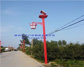 太陽能景觀路燈-陜西省渭南市大荔縣太陽能景觀路燈項(xiàng)目