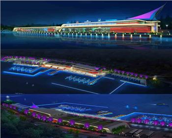 2018  武漢軍運會帆船競賽基地亮化項目